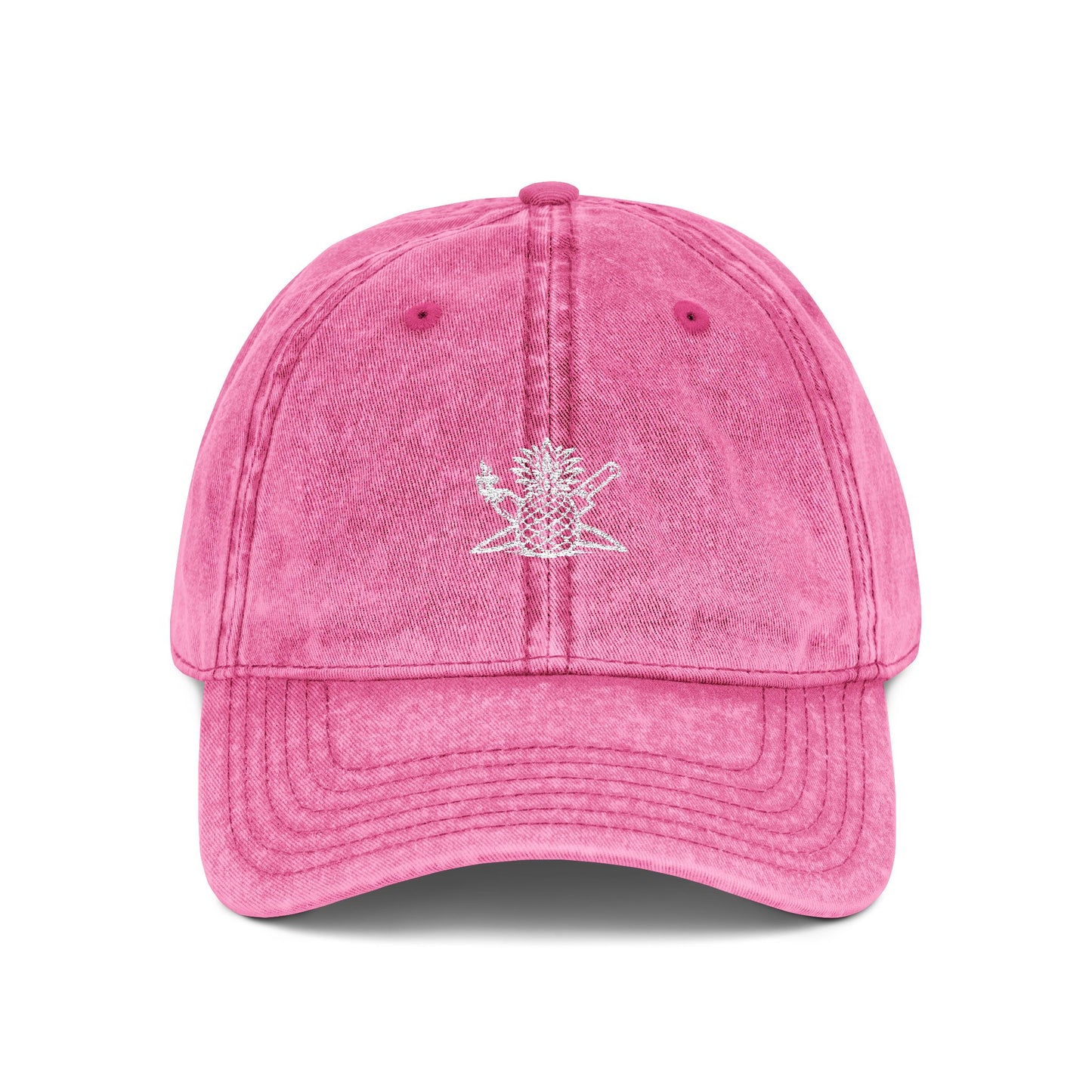 Vintage Embroidered Logo Cap