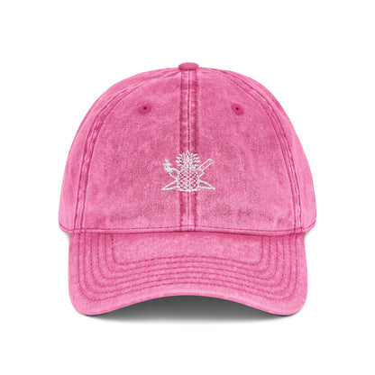 Vintage Embroidered Logo Cap