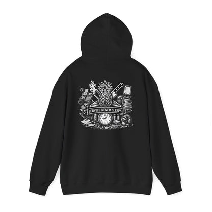 Service Never Sleeps Hoodie