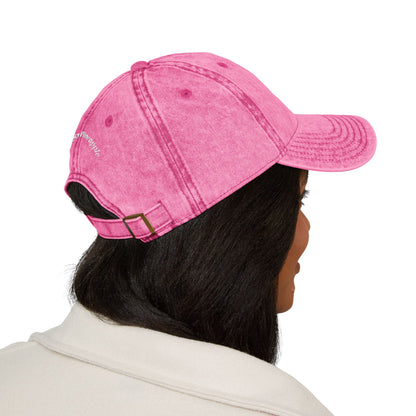 Vintage Embroidered Logo Cap