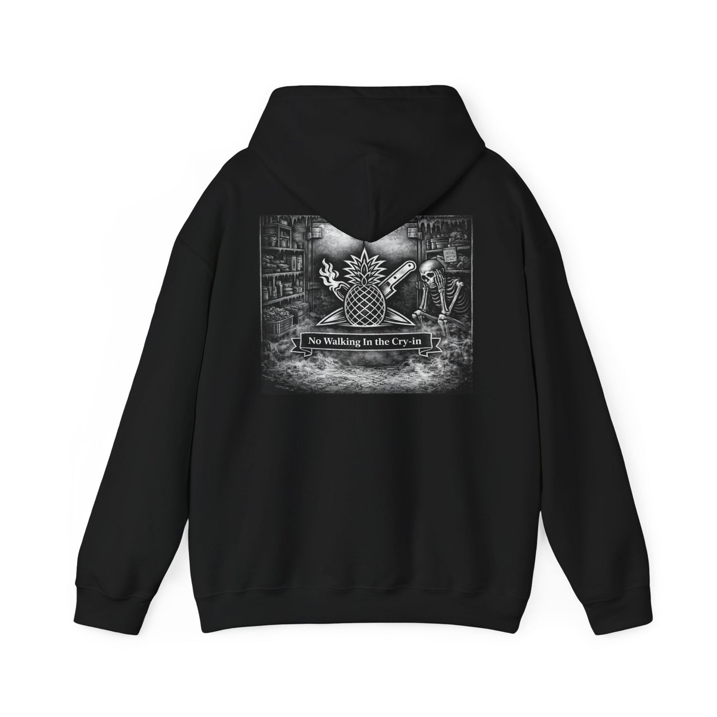 No Walking in the Cry-in Hoodie