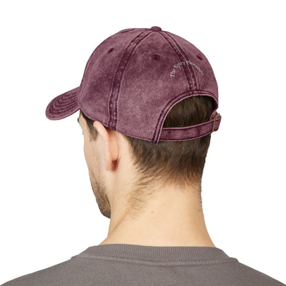 Vintage Embroidered Logo Cap