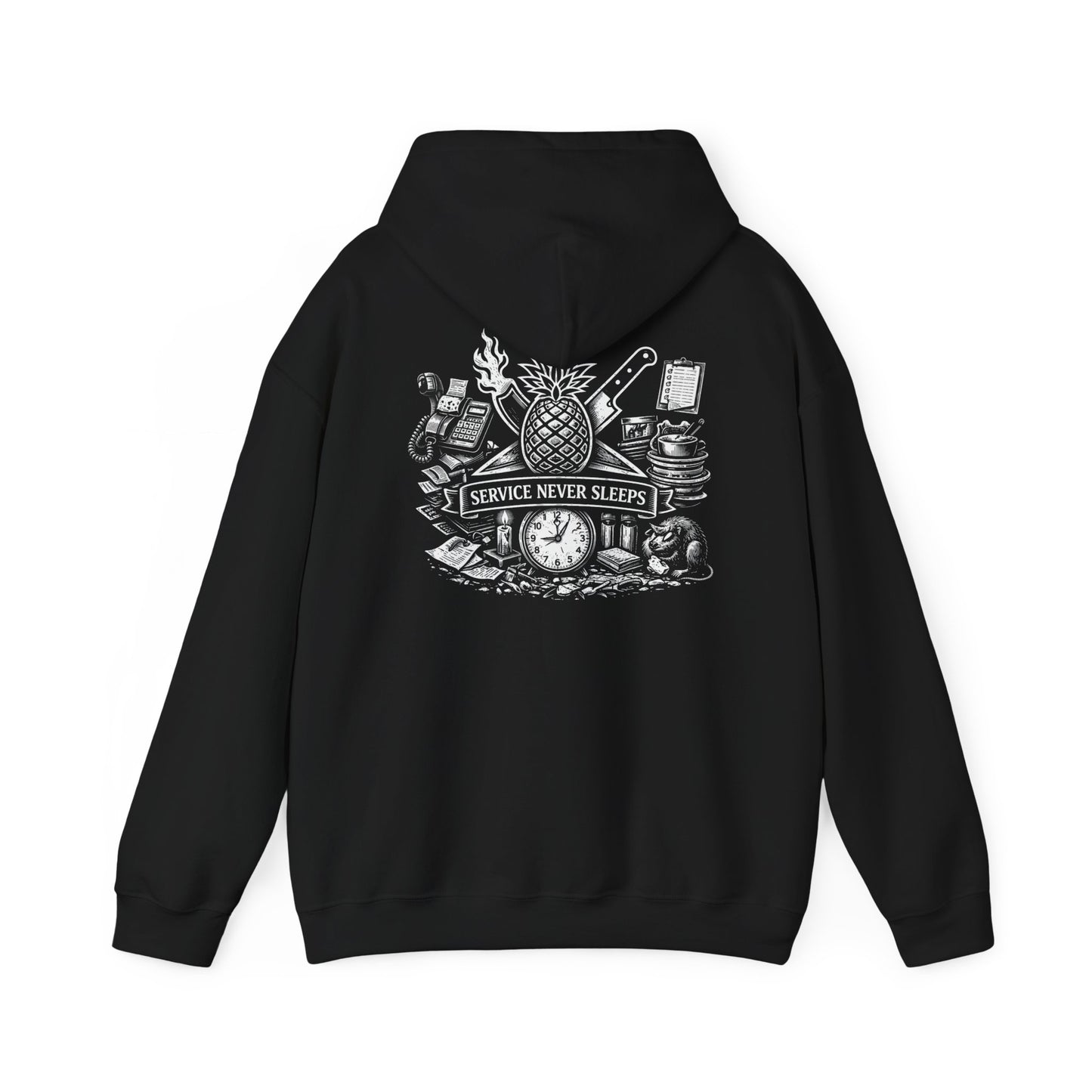 Service Never Sleeps Hoodie