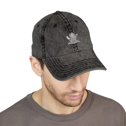 Vintage Embroidered Logo Cap