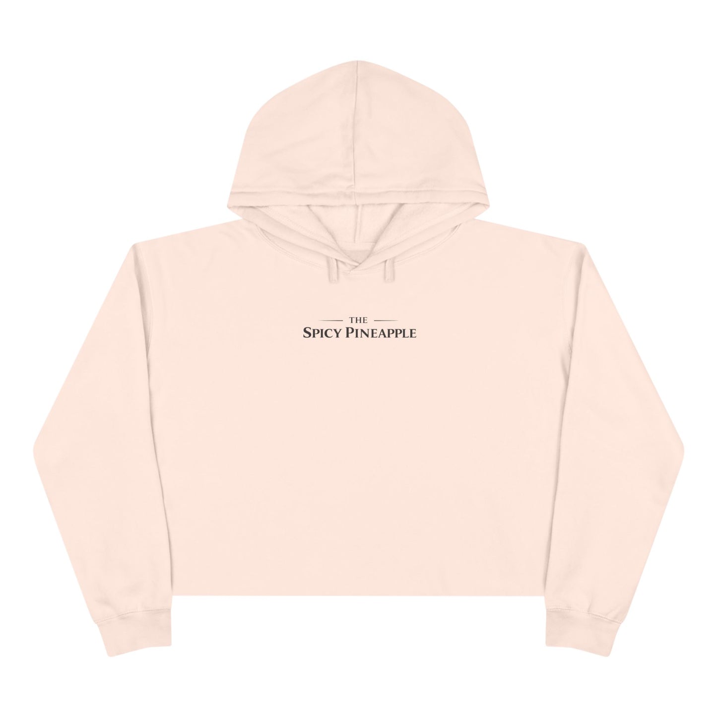 Running on Fumes Crop Top Hoodie