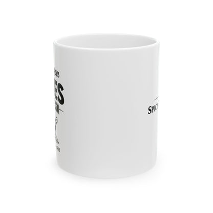 Running on Fumes | Ceramic Coffee Tea Cup