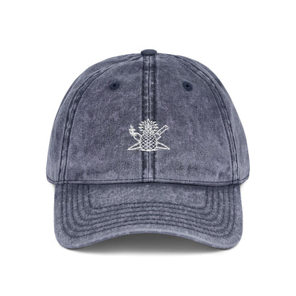 Vintage Embroidered Logo Cap