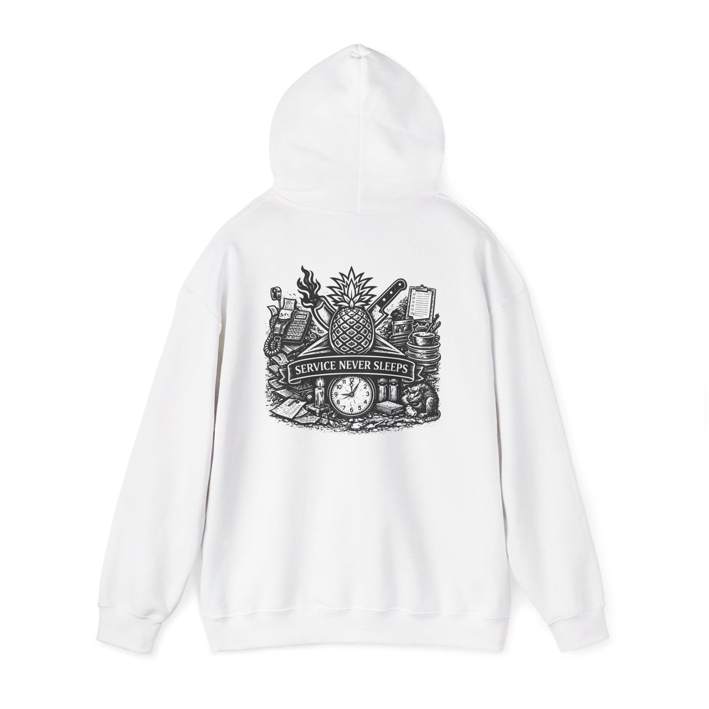 Service Never Sleeps Hoodie