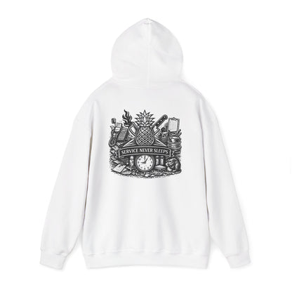 Service Never Sleeps Hoodie