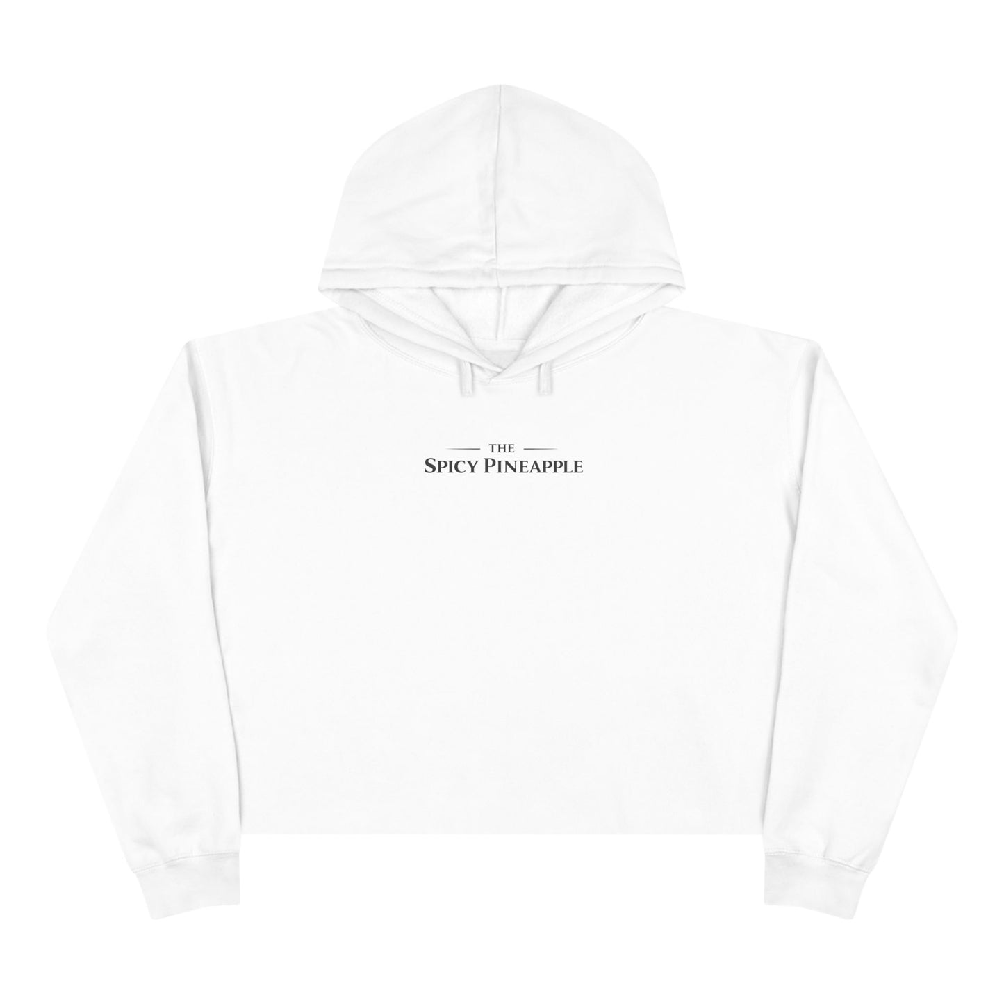 Running on Fumes Crop Top Hoodie