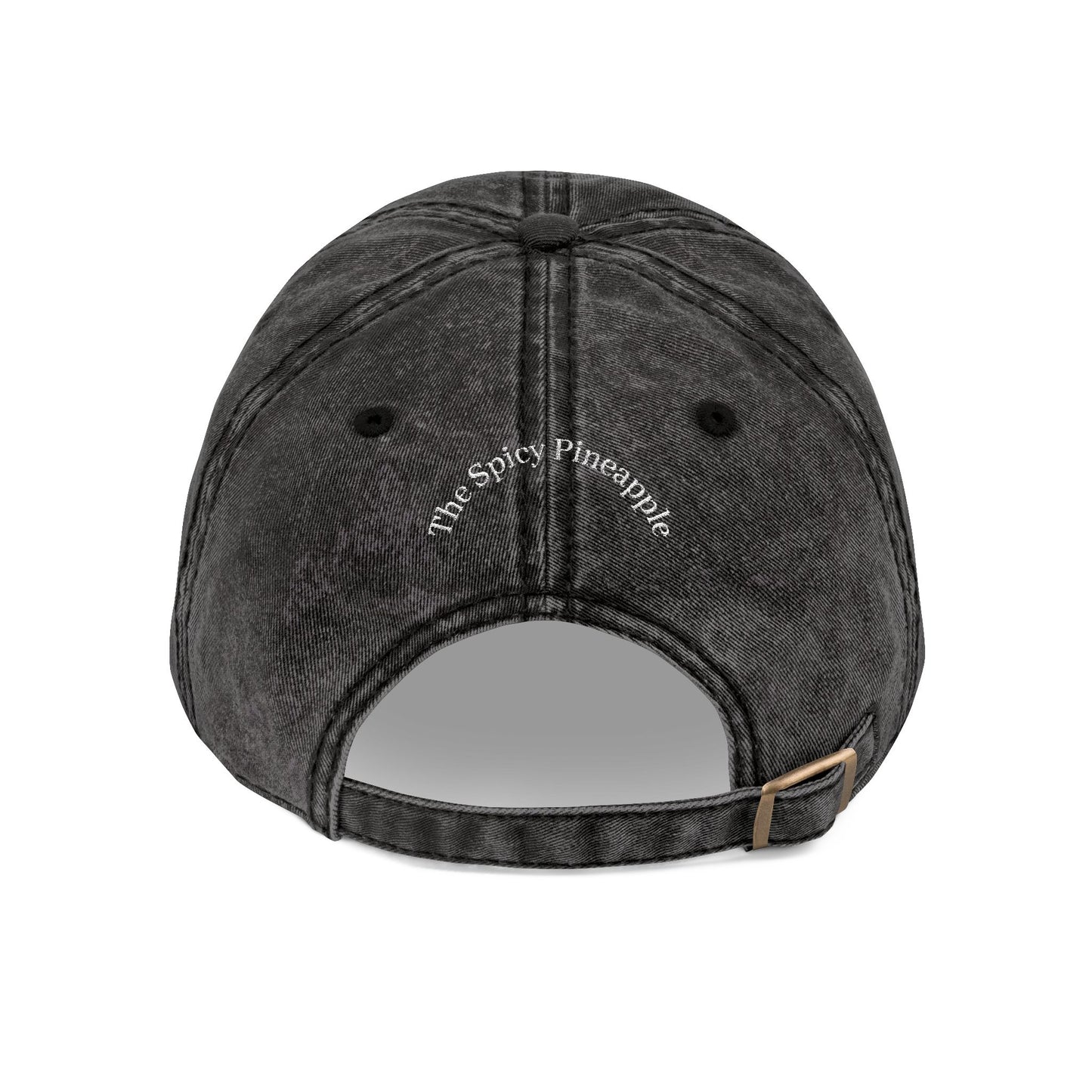 Vintage Embroidered Logo Cap