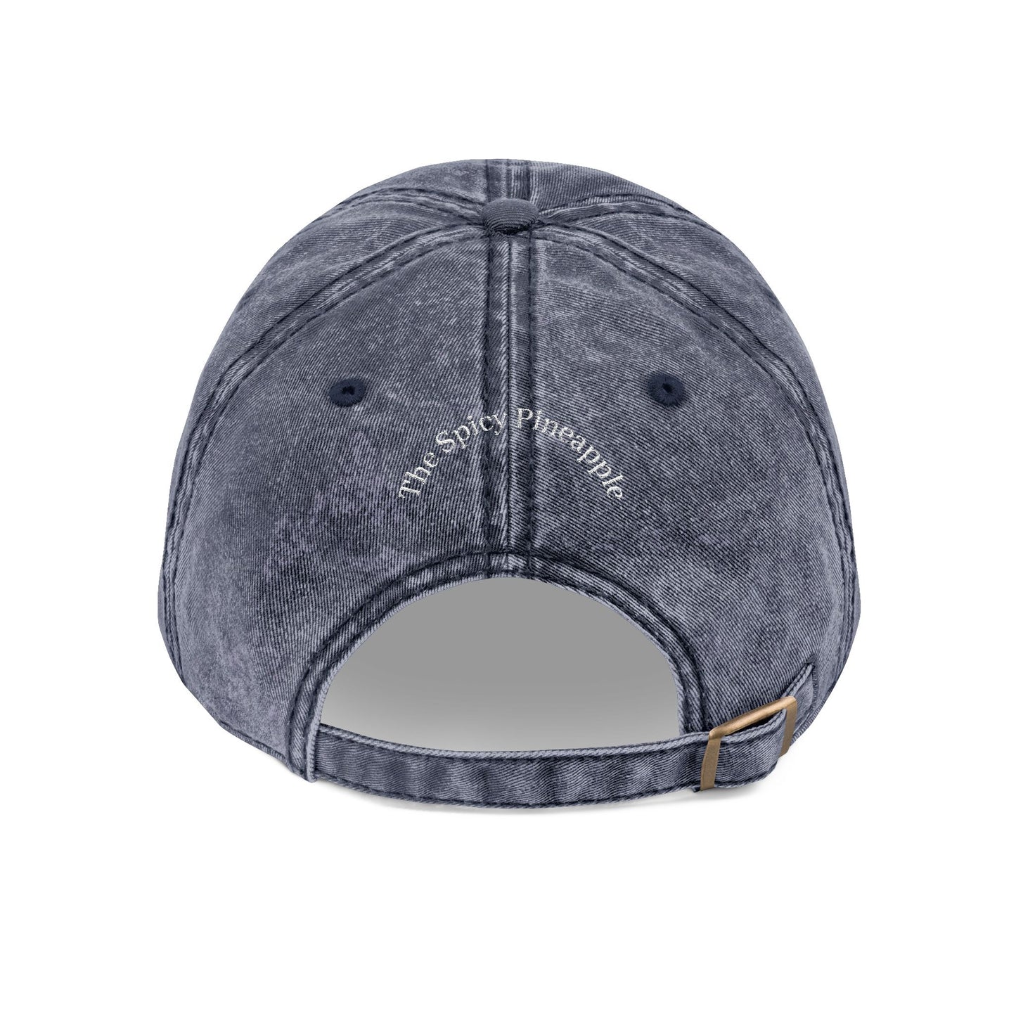 Vintage Embroidered Logo Cap