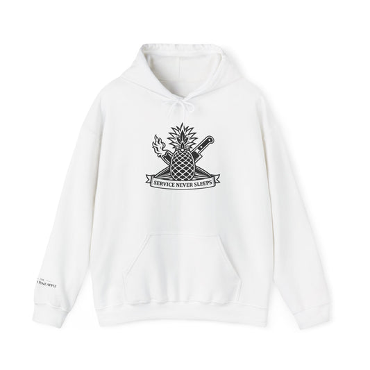 Service Never Sleeps Logo Hoodie