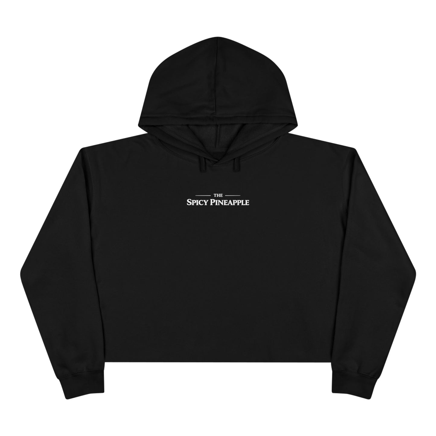 Running on Fumes Crop Top Hoodie