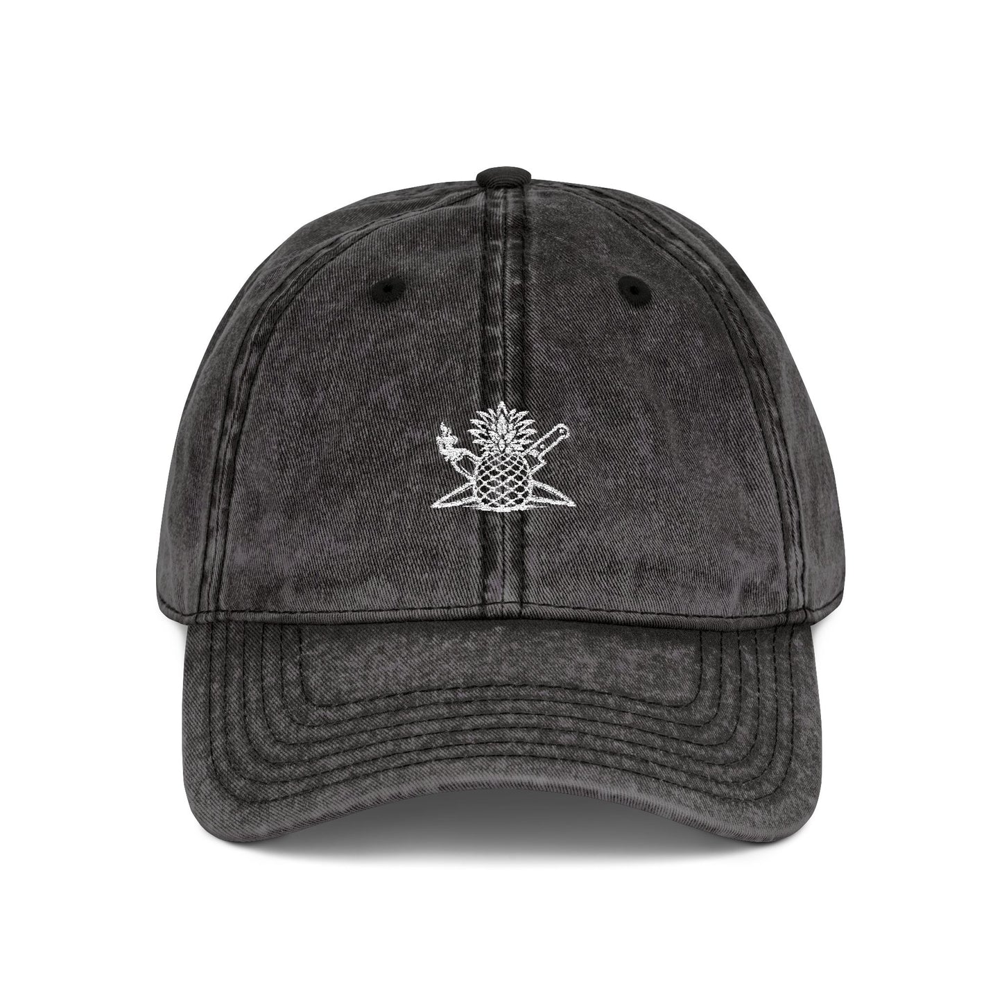 Vintage Embroidered Logo Cap