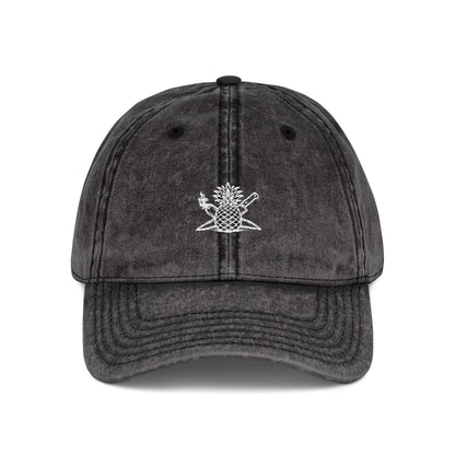 Vintage Embroidered Logo Cap