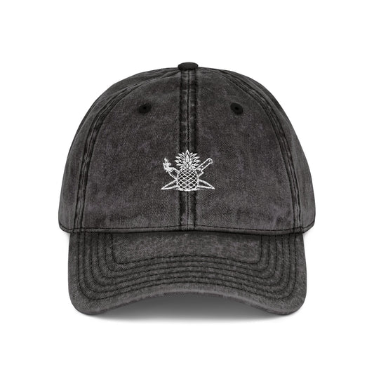 Vintage Embroidered Logo Cap